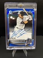 2025 Bowman Draft Chrome Prospect Autographs Brandon Compton #CPA-BCO card