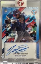 2025 Topps Pristine Pristine Autographs Matt Shaw #PA-MS card