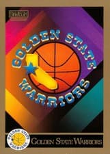 Golden State Warriors Logo/Checklist 1990-91 SkyBox Base Set card