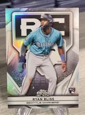 2025 Topps Chrome Black Rookie Design Variations Ryan Bliss #7 card