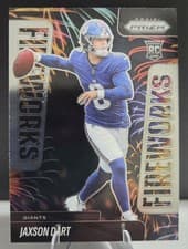 2025 Panini Prizm Fireworks Jaxson Dart #6 card