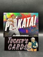 2025 Topps Plakata Albert Pujols #PLAK-2 card