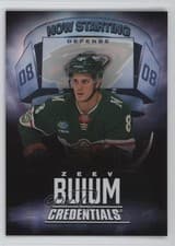 2025-26 Upper Deck Credentials Now Starring Zeev Buium #NS-1 card