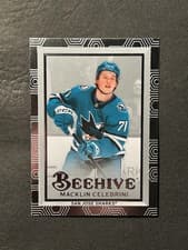Macklin Celebrini 2024 Upper Deck Beehive card