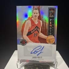 2025-26 Topps Signature Class Penstroke Signatures Jakob Poeltl #PS-JP card