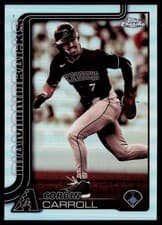 Corbin Carroll 2025 Topps Chrome card