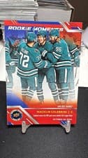 Macklin Celebrini 2025 Upper Deck National Hockey Card Day card