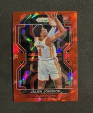 Jalen Johnson 2021 Panini Prizm card