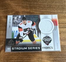 2024-25 SP Game Used 2024 Stadium Series Fabrics Jamie Drysdale #GSF-11 card