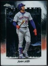 2025 Topps Chrome Update Night Terrors Juan Soto #NT-8 card