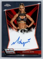 2026 Topps Chrome WWE Red Brand Autographs Maxxine Dupri #RBA-MAX card