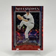 2025 Donruss Milestones Jack Morris #15 card