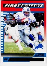 2025 Score First Ballot Barry Sanders #8 card