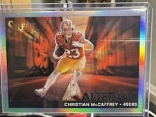 2025 Panini Select Alter Ego Christian McCaffrey #8 card