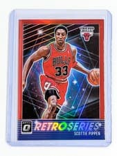 Scottie Pippen 2018 Panini Donruss Optic Retro Series card