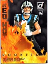 2025 Donruss Red Hot Rookies Tetairoa McMillan #RHR-TMC card