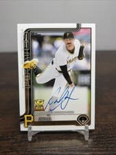 2025 Topps Real One Autographs Paul Skenes #98 card