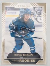Thomas Bordeleau 2022 Upper Deck O Pee Chee Glossy card
