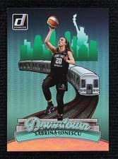 Sabrina Ionescu 2025-26 Donruss WNBA Downtown card