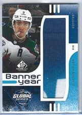 2024-25 SP Game Used 2023 Global Series Melbourne Banner Year Relics Clayton Keller #BYGS-CK card