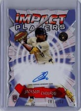 2024 Bowman's Best Impact Players Autographs Jackson Chourio #IPA-JCH card