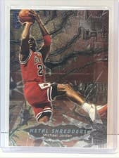 Michael Jordan 1996 Fleer Metal card