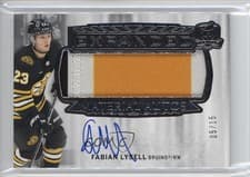 Fabian Lysell 2024-25 Upper Deck The Cup Expanded Materials Autos card