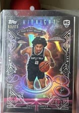 2025-26 Topps Midnight Daydreamers Dylan Harper #DD-17 card
