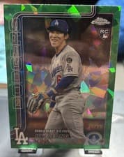 2025 Topps Chrome Update Sapphire Base Set Hyeseong Kim #USC149 card