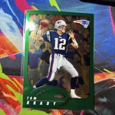 2002 Topps Chrome Tom Brady #100