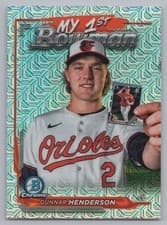 2024 Bowman Chrome My 1st Bowman Gunnar Henderson #M1B-18 card