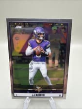 2025 Panini Select Score Select Throwback J.J. McCarthy #20 card