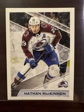 Nathan MacKinnon 2022 Topps NHL Sticker card