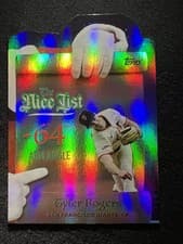2025 Topps Holiday Making the Nice List Tyler Rogers #MNL-22 card