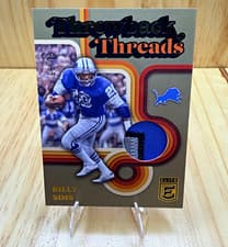 2024 Donruss Elite Throwback Threads Singles Billy Sims #THT-BSI card