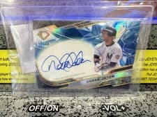 2025 Topps Diamond Icons Icons Chrome Autographs Derek Jeter #ACC-DJ card
