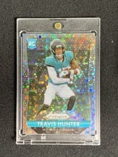 2025 Panini Prizm Prizm Flashback Rookie Travis Hunter #2 card