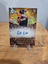 2024 Bowman Chrome Gladiators of the Diamond Autographs Heston Kjerstad #GDA-HK card