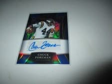 Chuck Foreman 2021 Panini Select Signatures Select card