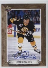 2024-25 Upper Deck Engrained Icons Beehive Portrait Signatures Peter Douris #BH-PD card