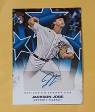 2025 Topps Baseball Stars Autographs Jackson Jobe #BSA-JJO