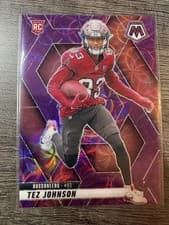 Tez Johnson 2025 Panini Mosaic card