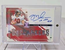 2024 Panini Impeccable Impeccable Team Names Autographs Mike Alstott #8 card