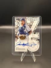2026 Topps 75 Years of Topps Die-Cut Autographs Ivan Rodriguez #75YA-IR card