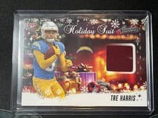 2025 Panini Absolute Holiday Suit Tre Harris #HS-THS card
