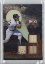 2025 Leaf Bronx Legacy Gotham Greats Rickey Henderson #GG-23 card