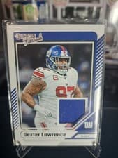 Dexter Lawrence 2024 Donruss Donruss Threads card