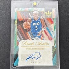2024-25 Panini Court Kings Brush Strokes Autographs Paolo Banchero #BR-BAN card