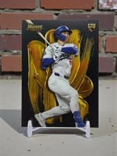 2025 Bowman's Best Strokes of Gold Dalton Rushing #SG-10 card