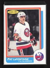 Pat LaFontaine 1986 O-Pee-Chee card